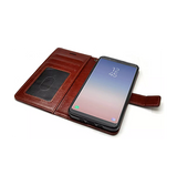 Samsung Note 8 | Samsung Galaxy Note 8 - Retro Diary Læder Cover M. Pung - Brun - DELUXECOVERS.DK