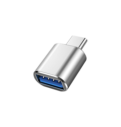 Adapter | USB-A 3.0 Hun til USB-C Han - Adapter - Grå - DELUXECOVERS.DK