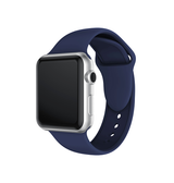 Apple Watch 38mm | Apple Watch (38/40/SE/41mm) - PRO+ Silikone Sportsrem - Navy blå - DELUXECOVERS.DK