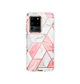 Samsung Galaxy S20 Ultra | Samsung S20 Ultra - UNIQ™ Marble Silikone Cover - Rose Pearl - DELUXECOVERS.DK