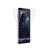 Samsung Galaxy S9+ | Samsung Galaxy S9+ (Plus) - Full Cover 360° Silikone - Gennemsigtig - DELUXECOVERS.DK