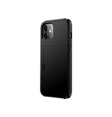 iPhone 12 Mini | iPhone 12 Mini - Deluxe™ Håndværker Cover M. Kortholder - Sort - DELUXECOVERS.DK