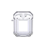 Airpods 1/2 | AirPods (1/2) | Silent Stødsikker Silikone Beskyttelse - Gennemsigtig - DELUXECOVERS.DK