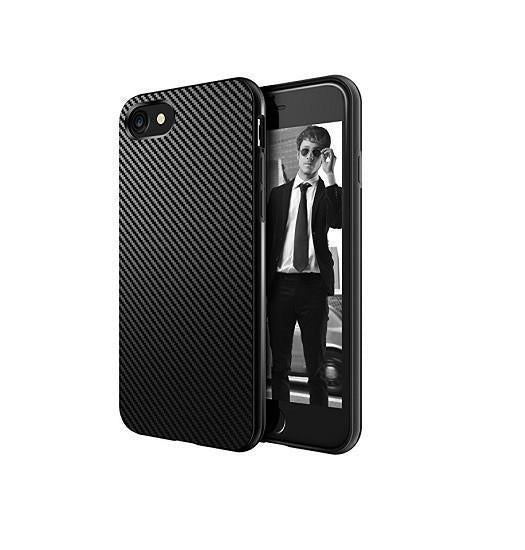 iPhone 5 / 5S / SE | iPhone 5/5s/SE - MaxGear Carbon Fiber Cover - Sort - DELUXECOVERS.DK