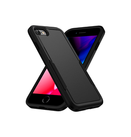 iPhone 7 / 8 / SE (2020/2022) | iPhone 7/8/SE(2020/2022) - PIONEER™ Armor Cover - Sort - DELUXECOVERS.DK
