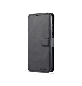 Samsung Galaxy S21+ | Samsung Galaxy S21+(Plus) - AZNS™ Diary Læder Etui / Taske M. Pung - Sort - DELUXECOVERS.DK
