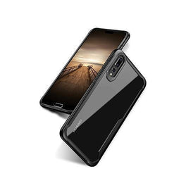 Huawei P20 Pro | Huawei P20 Pro - ImpactShield Hybrid Håndværker Cover - Sort - DELUXECOVERS.DK