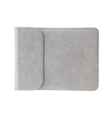 Macbook Sleeve | MacBook Pro/Air 13" - L'Empiri™ Smooth Læder Sleeve - Grå - DELUXECOVERS.DK