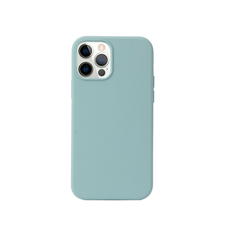 iPhone 12 Pro | iPhone 12 Pro - IMAK™  Pastel Silikone Cover - Moss Green - DELUXECOVERS.DK