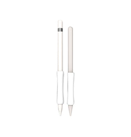 Apple Pencil Tilbehør | Apple Pencil 1/2 - Stylus Pen Grip Cover - Hvid - DELUXECOVERS.DK