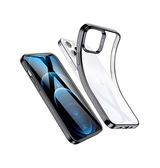 iPhone 12 Pro | iPhone 12 Pro - ESR Pietet™ Tyndt Silikone Cover - M. Sort Kant - DELUXECOVERS.DK