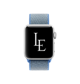 Apple Watch 38mm | Apple Watch (38/40/SE/41/42mm) - L'Empiri™ Nylon Velcro Rem - Blå - DELUXECOVERS.DK