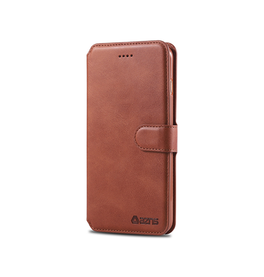 iPhone 7/8 Plus | iPhone 7/8 Plus - AZNS™ Diary Læder Etui / Taske M. Pung - Brun - DELUXECOVERS.DK