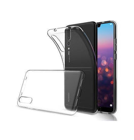 Huawei P20 Pro | Huawei P20 Pro - Ultra-Slim Silikone Cover - Gennemsigtig - DELUXECOVERS.DK