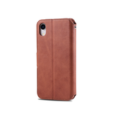 iPhone XR | iPhone XR - AZNS™ Diary Læder Etui / Taske M. Pung - Brun - DELUXECOVERS.DK