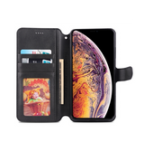 iPhone XS Max | iPhone XS Max - AZNS™ Diary Læder Etui / Taske M. Pung - Sort - DELUXECOVERS.DK