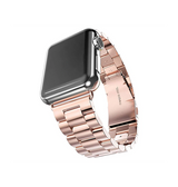 Apple Watch 38mm | Apple Watch (38/40/SE/41mm) - CNC Pro Rustfrit Stål Rem - Roseguld - DELUXECOVERS.DK