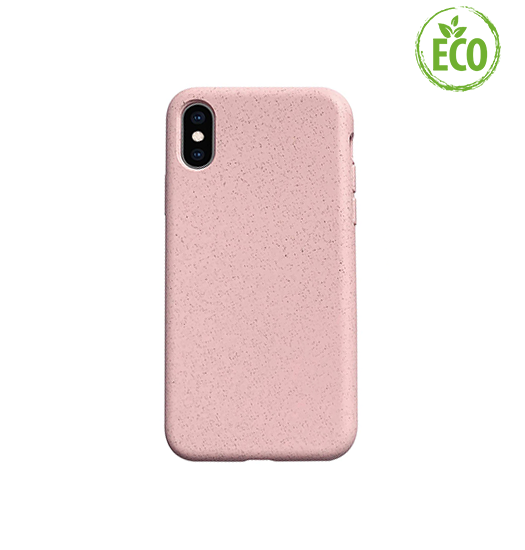 iPhone X / XS | iPhone X/Xs - EcoCase™ Plantebaseret Bio Cover - Rose - DELUXECOVERS.DK