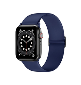 Apple Watch 38-42mm | Apple Watch (38/40/SE/41/42mm) - ACTIVE™ Silikone Sportsrem - Mørkeblå - DELUXECOVERS.DK