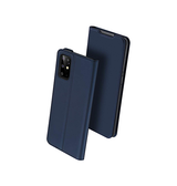 Samsung Galaxy S20+ | Samsung Galaxy S20+ (Plus) - Vanquish Pro Series Flipcover Etui - Blå - DELUXECOVERS.DK
