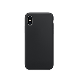 iPhone X / XS | iPhone X/Xs - Deluxe™ Soft Touch Silikone Cover - Sort - DELUXECOVERS.DK