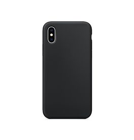 iPhone X / XS | iPhone X/Xs - Deluxe™ Soft Touch Silikone Cover - Sort - DELUXECOVERS.DK