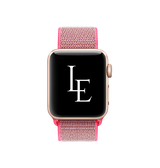 Apple Watch 42mm | Apple Watch (42/44/SE/45/46/49mm) - L'Empiri™ Nylon Velcro Rem - Rød - DELUXECOVERS.DK