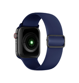 Apple Watch 42mm | Apple Watch (42/44/SE/45/46/49mm) -  ACTIVE™ Silikone Sportsrem - Mørkeblå - DELUXECOVERS.DK