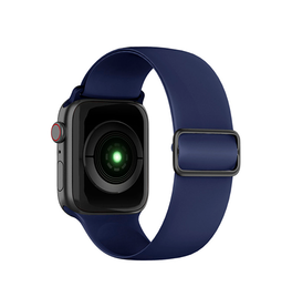 Apple Watch 38mm | Apple Watch (38/40/SE/41mm) - ACTIVE™ Silikone Sportsrem - Mørkeblå - DELUXECOVERS.DK