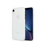 iPhone XR | iPhone XR - Ultratynd Matte Series Cover V.2.0 - Hvid/Klar - DELUXECOVERS.DK