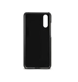 Huawei P20 | Huawei P20 - NX Design™ Læder Cover M. Kortholder - Sort - DELUXECOVERS.DK