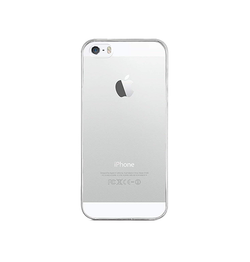 iPhone 5 / 5S / SE | iPhone 5/5s/SE - Ultra-Slim Silikone Cover - Gennemsigtig - DELUXECOVERS.DK