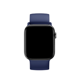 Apple Watch 38mm | Apple Watch (38/40/SE/41mm) - ACTIVE™ Silikone Sportsrem - Mørkeblå - DELUXECOVERS.DK