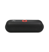 Bluetooth Højtaler | NBY-18 - Mini 3D Stereo Trådløs Bluetooth Højtaler - Sort - DELUXECOVERS.DK