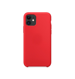 iPhone 11 | iPhone 11 - Deluxe™ Soft Touch Silikone Cover - Rød - DELUXECOVERS.DK