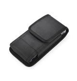 Oneplus løbeudstyr | OnePlus 7 Pro - SafeOne™ Nylon Bæltetaske / Etui - Sort - DELUXECOVERS.DK