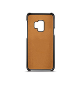 Samsung Galaxy S9 | Samsung Galaxy S9 - NX Design Læder Bagcover - Sort - DELUXECOVERS.DK
