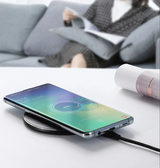 Ladestation / Trådløs oplader | Universal Hurtig Trådløs Oplader - 10W - Sort - DELUXECOVERS.DK