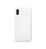 iPhone X / XS | iPhone X/Xs - Deluxe™ Soft Touch Silikone Cover - Hvid/Gennemsigtig - DELUXECOVERS.DK