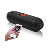 Bluetooth Højtaler | NBY-18 - Mini 3D Stereo Trådløs Bluetooth Højtaler - Sort - DELUXECOVERS.DK