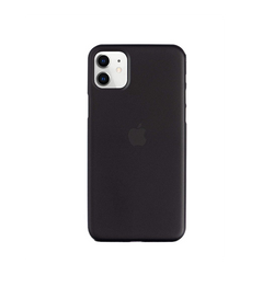 iPhone 11 | iPhone 11 - Valkyrie Ultra-Tynd Cover - Sort/Gennemsigtig - DELUXECOVERS.DK