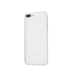 iPhone 7/8 Plus | iPhone 7/8 Plus - Ultratynd Matte Series Cover V.2.0 - Hvid/Klar - DELUXECOVERS.DK