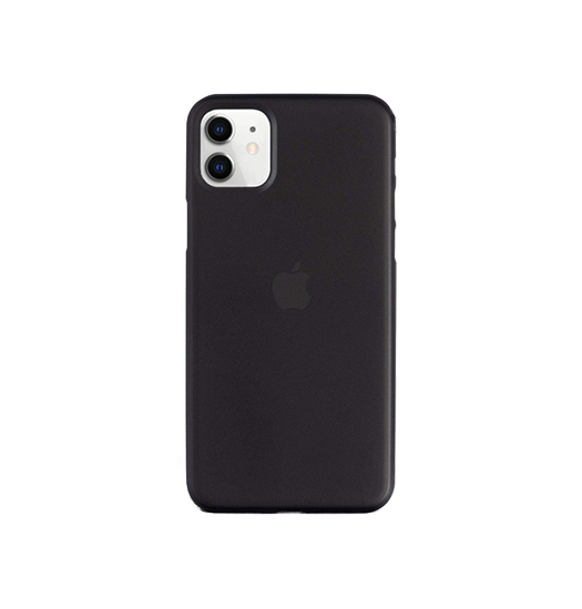 iPhone 11 | iPhone 11 - Valkyrie Ultra-Tynd Cover - Sort/Gennemsigtig - DELUXECOVERS.DK