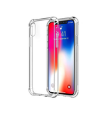 iPhone XR | iPhone XR - Silent Stødsikker Silikone Cover - Gennemsigtig - DELUXECOVERS.DK