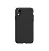 iPhone XR | iPhone XR - Novo Frosted Matte Slim Silikone Cover - Sort - DELUXECOVERS.DK