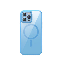 iPhone 13 Pro | <AAA>iPhone 13 Pro - NX™ Magnetisk Silikone Cover M. MagSafe - Sierra Blue - DELUXECOVERS.DK