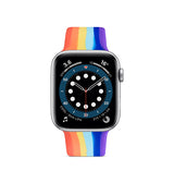 Apple Watch 38mm | Apple Watch (38/40/SE/41mm) - LGBT Silikone Rem - Pride - DELUXECOVERS.DK