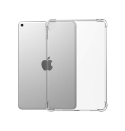 iPad Mini 1/2/3 | iPad Mini 1/2/3 - Silent Stødsikker Silikone Cover - Gennemsigtig - DELUXECOVERS.DK