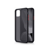 iPhone 12 Pro Max | iPhone 12 Pro Max - DELUXE™ Simple Silikone Cover - Sort/Gennemsigtig - DELUXECOVERS.DK
