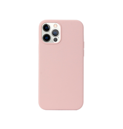 iPhone 12 Pro Max | iPhone 12 Pro Max - IMAK™  Pastel Silikone Cover - Blush Pink - DELUXECOVERS.DK